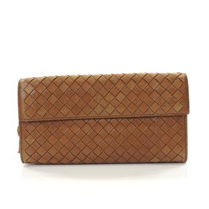 Auth Bottega Veneta Wallet Zippy #7475B81